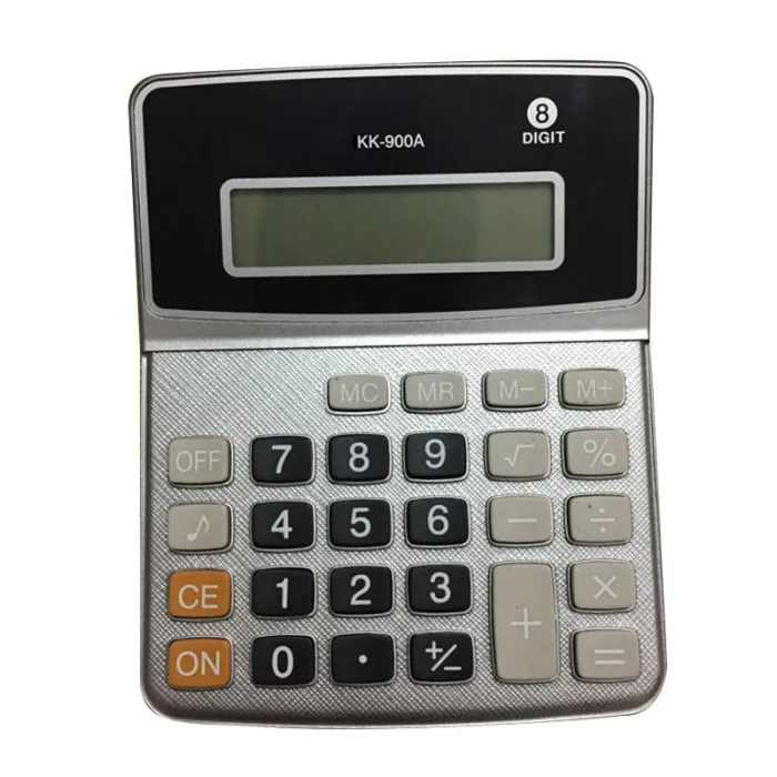 8 цифр дисплей бизнес электронный калькулятор с кнопкой батареи SP99