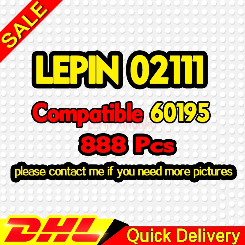 

LP 02111 City Kits 60195 829 Pcs Set Model Building Blocks Bricks leleings Toys Birthday Christmas Gifts