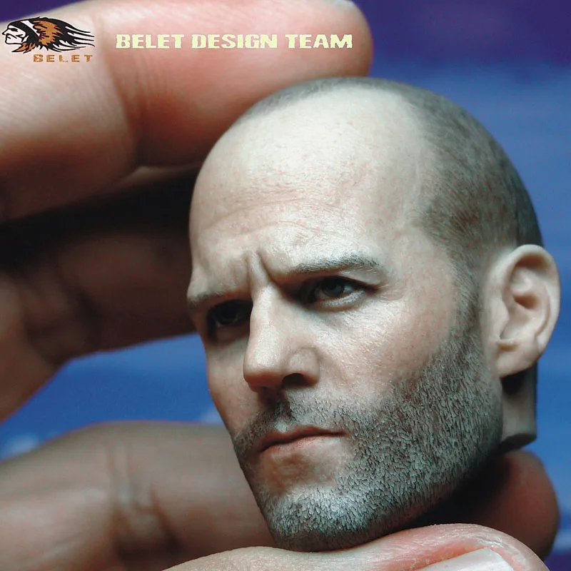 BELET BT012 1/6 Jason Statham Head Sculpt для 12-дюймовой экшн-фигурки DIY | Игрушки и хобби