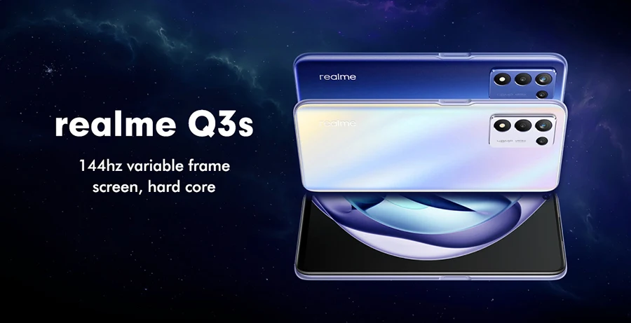 Realme Q3s 5G Smartphone 6.6” Screen Qualcomm Snapdragon 778G 5000mAh Battery 30W Charge 48MP Main Camera Android Smart Pnone laptop ram