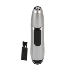 Portable Electric Nose Hair Trimmer Nose Clipper Battery Powered Razor Ear Hair Removal Face Care Shaving Razor for Men