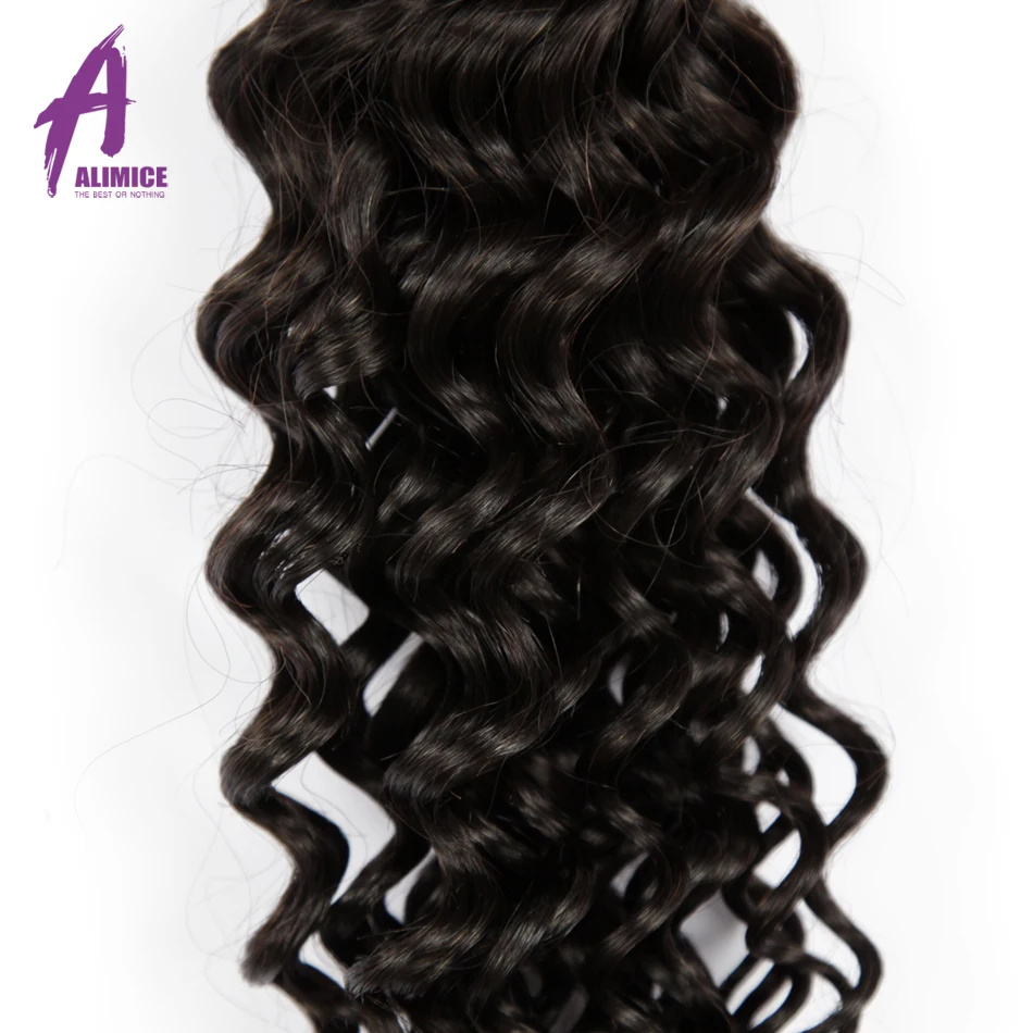 Малазийские волосы, глубокие вьющиеся волосы, пряди, Remy человеческие волосы, волнистые 3/4 пряди, человеческие волосы для наращивания, можно сделать парики