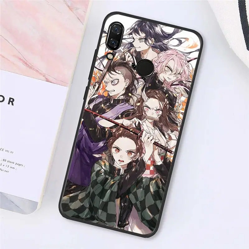 Babaite Anime Demon Slayer Kimetsu no Yaiba Phone Case for Xiaomi Redmi8 4X 6A S2 Go Redmi 5 5Plus Note4 5 7 Note8Pro - Цвет: A14