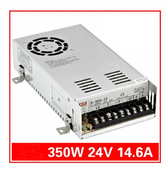 CNC 24V 14.6A Регулируемый импульсный источник питания AC 220V to DC24V 350W|switch release|switch boschswitch