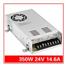 CNC 24V 14.6A Регулируемый импульсный источник питания AC 220V to DC24V