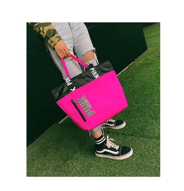 Модные сумки для женщин, Оксфорд, многофункциональная женская спортивная сумка, тренировочная сумка для спортзала, женские спортивные сумки, Фитнес Кошелек, розовый