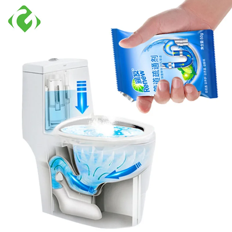 Powerful-Sink-Drain-Cleaners-Sticks Sewer Deodorant Toilet Cleaning-Powder Kitchen Bathtub