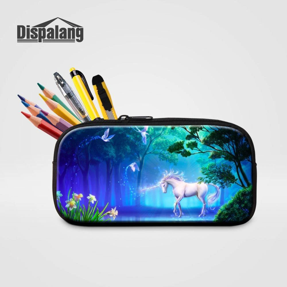 para lápices con de unicornios para niños, estuches de para niñas, estuche escolar|Bolsas y estuches de cosméticos| - AliExpress