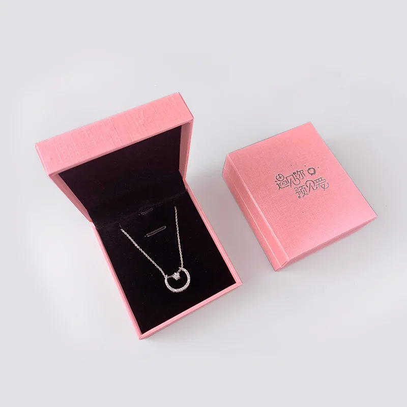 

Flowerbox Top Grade Necklace Box Ring Box Accessories Gift Box Rub Silver Cloth Lettering Services