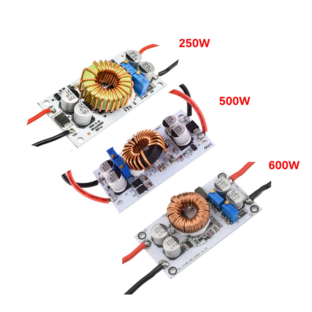 DC-DC повышающий преобразователь постоянного тока мобильный источник питания 250 Вт