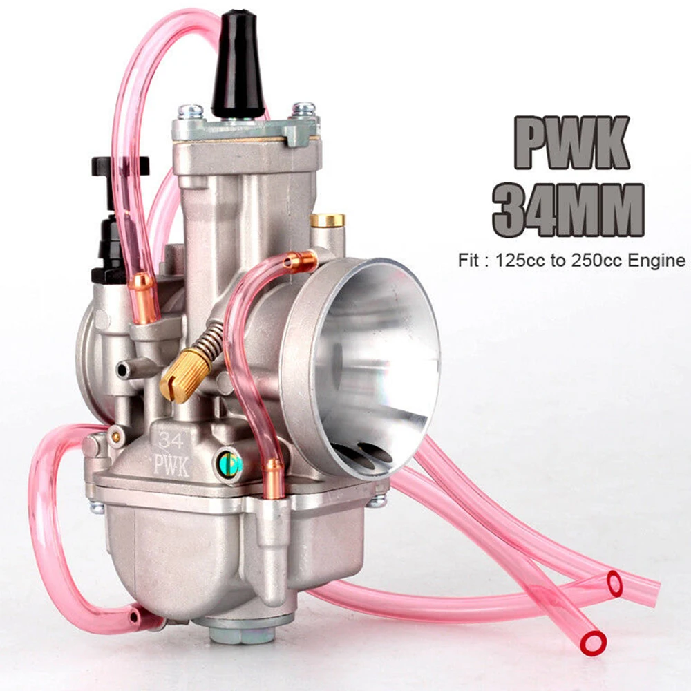 Мотоциклы двигатель PWK 34 мм карбюратор для Keihin Koso OKO power Jet Замена