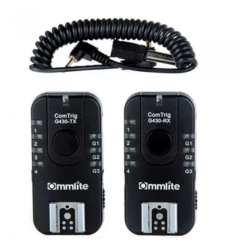 

Camera Flash Accessories Multifunctional Grouping flash trigge ComTrig G430 Grouping Flash Trigger Kit for Canon Olympus Cameras
