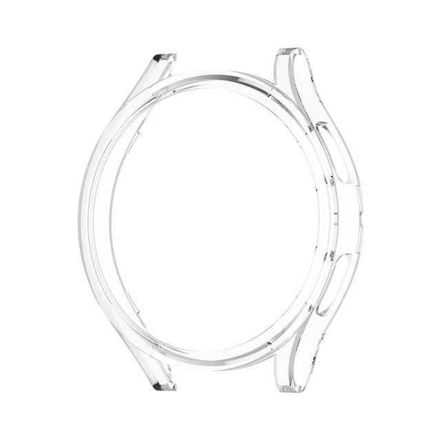 Watch Cover for Samsung Galaxy Watch 4 40mm 44mm,PC Matte Case All-Around Protective Bumper Shell for Galaxy Watch4 Clear
