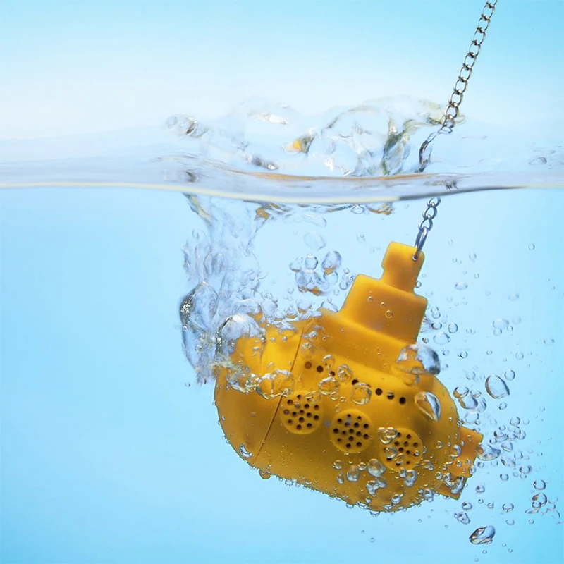 

Silicone Submarine Shape Tea Infuser Tea Strainer Coffee Herb Filter Tea Diffuser Cute Tea Accessories Suitable for Home Office