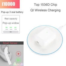 Смарт-Сенсор i10000 TWS Беспроводной Bluetooth наушники 6D стерео супер бас 1536D PK i30 i60 i200 i800 i1000 i2000 i500 i9000 TWS