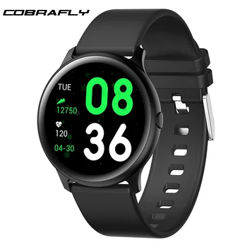 

Cobrafly KW19 Smart watch with Heart rate monitor Men Sport Smartwatch Message Reminder Fitness Tracker For Android IOS xiaomi