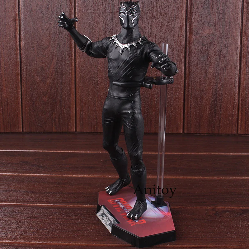 Черная фигурка Marvel Comics Marvel Panther, разделенная нами осень Wakanda King Panther, игрушки куклы, подарок 31 см