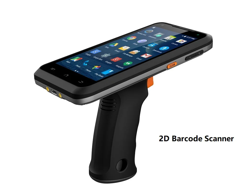 pdf scanner CARIBE Android 8.1 Mobile Data Collector IP66 Rugged Handheld PDA 1D 2D Barcode Scanner UHF RFID Reader high speed scanner Scanners