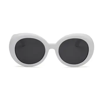 

2018 Summer New Sunglasses Oval Shape Sunglasses Ladies Trendy Hot Vintage Retro Sun Glasses Women's 6 Colors Eyewear UV400 Sale