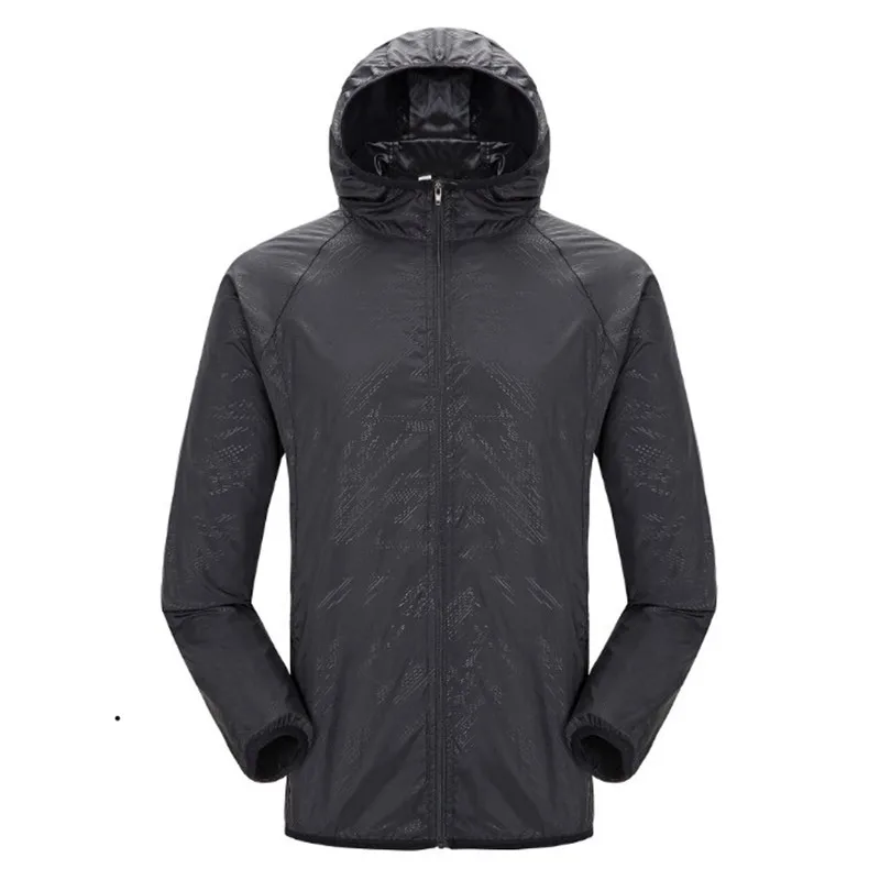 

Quick-drying Hiking Sports Sun-drying Top Hat Waterproof Nylon Jacket Lightweight
