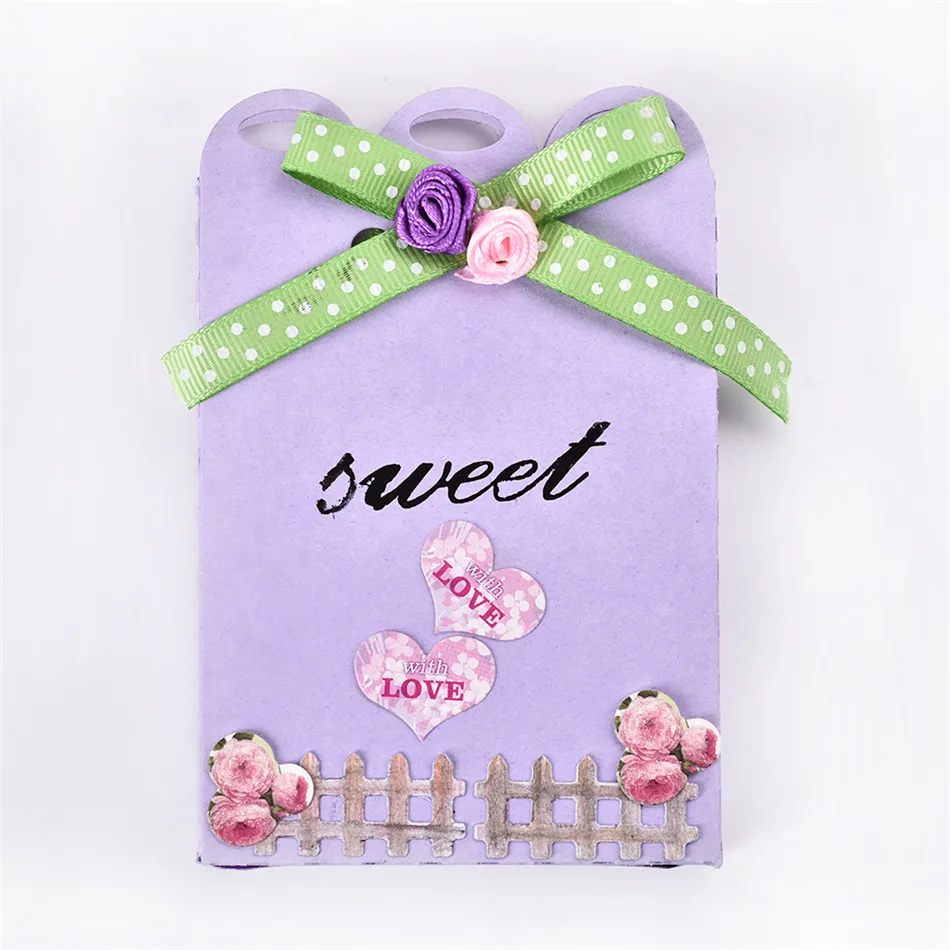 GJCrafts 130*109 мм штампы для резки Goft мешок коробка для конфет металлическая резка для DIY скрапбукинга карта альбом тиснение ремесла высечки
