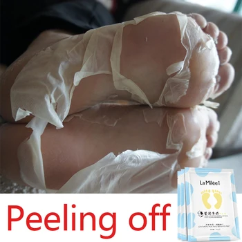 

La Milee Milk Moisturizing Foot Mask Foot Film Exfoliation Removal Mask Dead Skin Removal Foot Detox for Foot Care