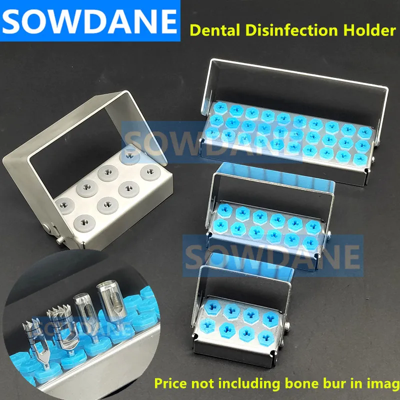 Dental Disinfection Holder Stander For Dental Bone Bur Lower Speed Burs