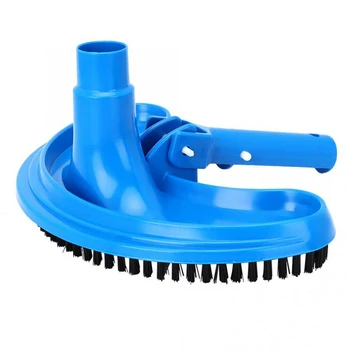 

With Handle Outdoor Home Suction Cleaning Brush Fish Pond Ground Tool Curved Accessories Pool Vacuum Head Smudge Treatment ABS