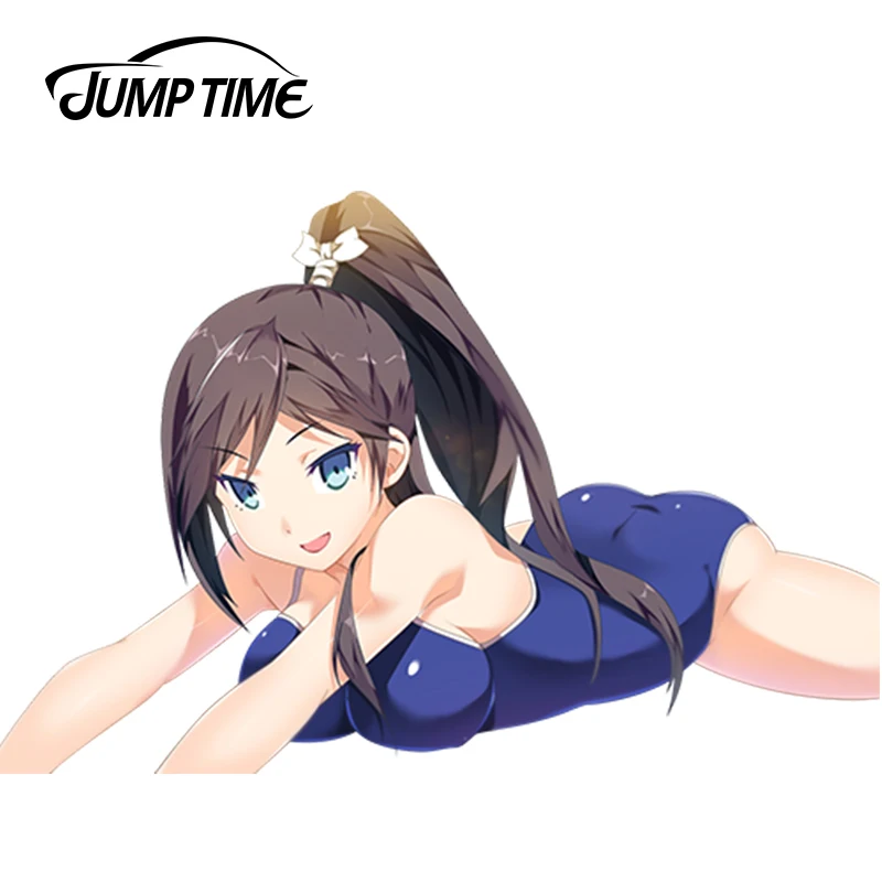 JumpTime 13 см x 8 6 3D автомобильный Стайлинг Hentai Ouji to Warawanai Neko Аниме Автомобильная