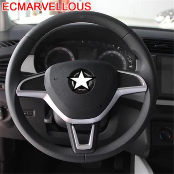 

Auto Steering Wheel Automobile Decorative Modified Car Styling Modification Bright Sequins Sticker Strip 18 19 FOR Skoda Superb