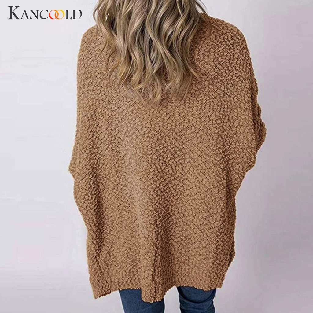 Женский флисовый кардиган KANCOOLD Кардиган с длинным рукавом и открытым передним