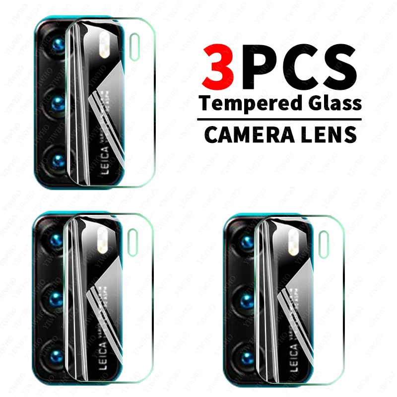 Защитное стекло для экрана и объектива камеры Huawei P40 Pro Plus P30 Lite E P Smart 2021 3 шт. |