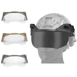 Tactical Airsoft Helmet Goggle For Fast Helmet Flip Up Protective Mask Windproof Anti Fog CS Airsoft War Game