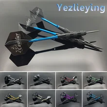 3 шт./компл. Профессиональный Дротика s коробка для переноски 18g Сталь наконечник Дротика s Железный медный бочонок алюминиевые стержни Дротика Перелёты Дротика s валы