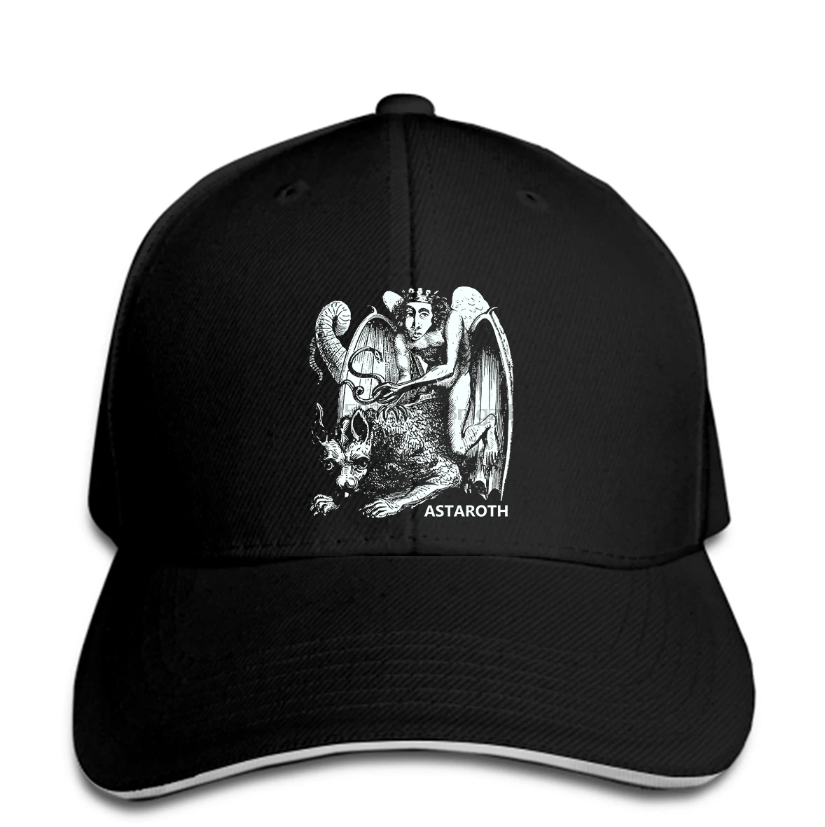 Astaroth and sigili of astaroth, Мужская бейсболка, demons goetia, маленькая до 2 Экстра большая бейсболка, женская кепка, остроконечная