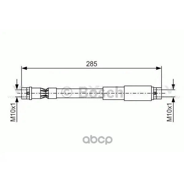 1987476406 BOSCH ТОРМОЗНОЙ ШЛАНГ