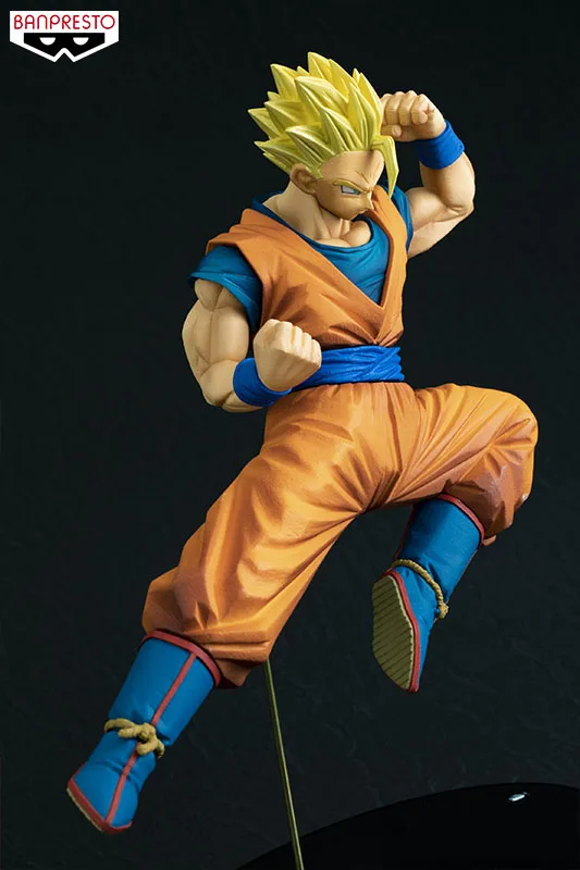 Оригинальная фигурка Banpresto Chousenshi Retsuden Ch.4, коллекционная фигурка-Super Saiyan Son Gohan: Подростковая фигурка "Dragon Ball Super"