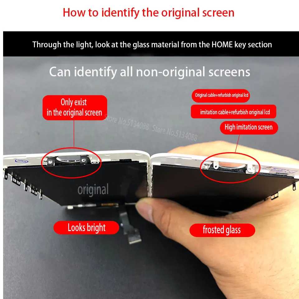 Для iPhone 6 6S 7 Plus ЖК-дисплей с 3D силы кодирующий преобразователь сенсорного экрана в сборе для iPhone 6 6P 7 Дисплей без битых пикселей