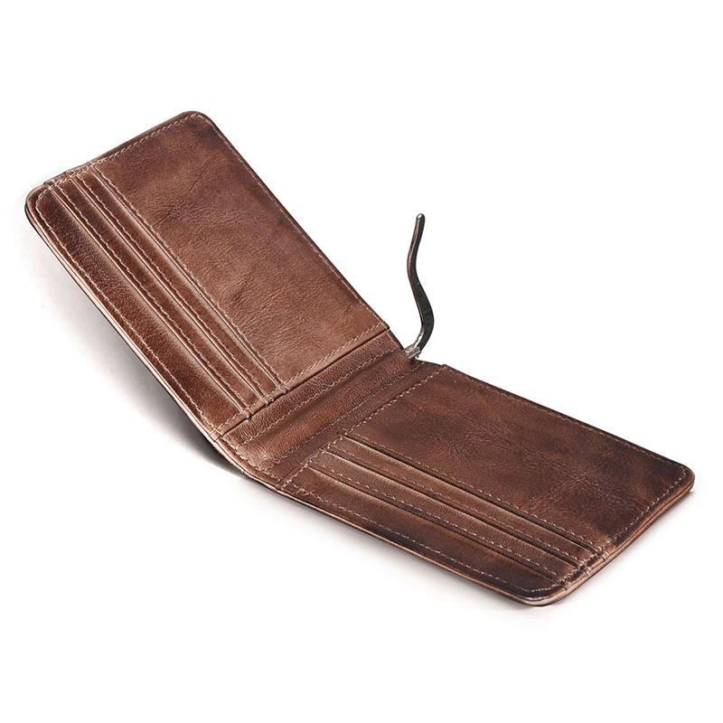 Men Male Grain Soft Leather Design Fashion Slim Wallet Front Pocket Money Clip Mini Bill Purse For Men 1pc synthetic leather wallet