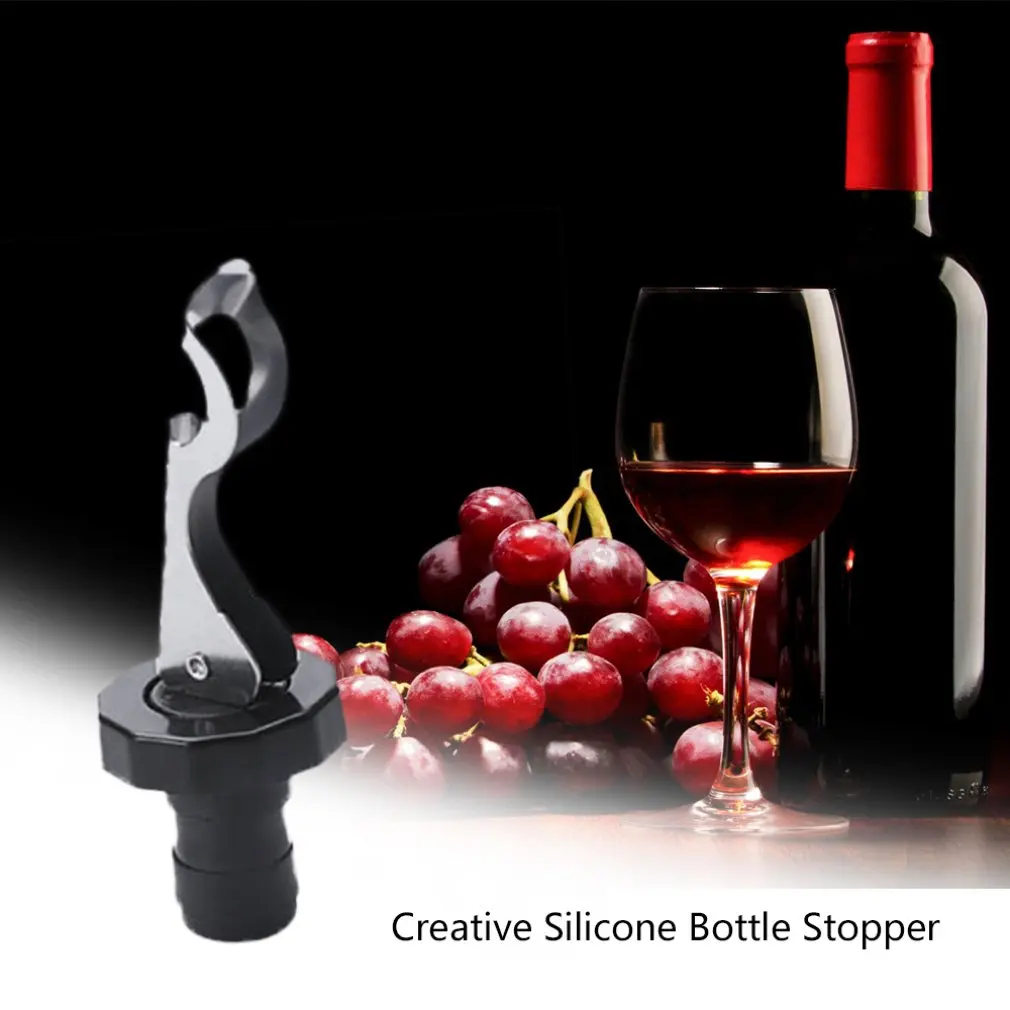 Профессиональный портативный размер мягкая силиконовая винная пробка винные пробки крышка для винной бутылки вакуумная пробка, инструменты