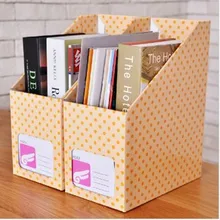 

free shipping desktop storage box stationery books storage paper different color and design 31*24.5*14.5cm