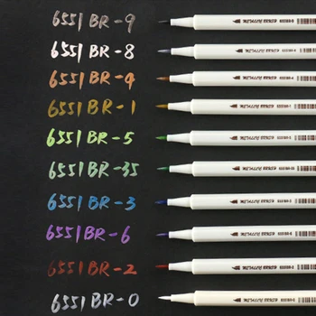 

1pcs Kawaii Marker Pen Soft Paint Brush Color Marker Pen School Office Supplies Stationery DIY Painting Tools