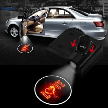 

Nstar 1pc Car Ghost Shadow Light Love Styling Laser Logo Auto Welcome Light Decoration For Rogue Equinox Accessories
