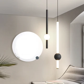 

LED Pendant Lamp Modern Hanging Lights Pendant Lighting iron Modern Lighting for Restaurant Pendant Lighting Dining room Bedroom