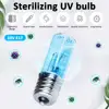 DC 10-12V E17 UVC Ultraviolet UV Light Tube Bulb 3W Disinfection Lamp Ozone Sterilization Mites Lights Germicidal Lamp Bulb ► Photo 3/6