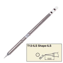 1 x punta per saldatore T12 BC2/J02/JL02/KR/ILS punte per saldatore per stazione di rilavorazione di saldatura ca. 150mm;