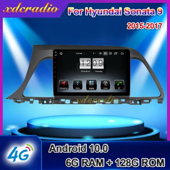 

Xdcradio 10.1" Touch Screen Android 10.0 Car Radio For Hyundai Sonata 9 LF DVD Multimedia Player GPS Navigation 6+128G Carplay
