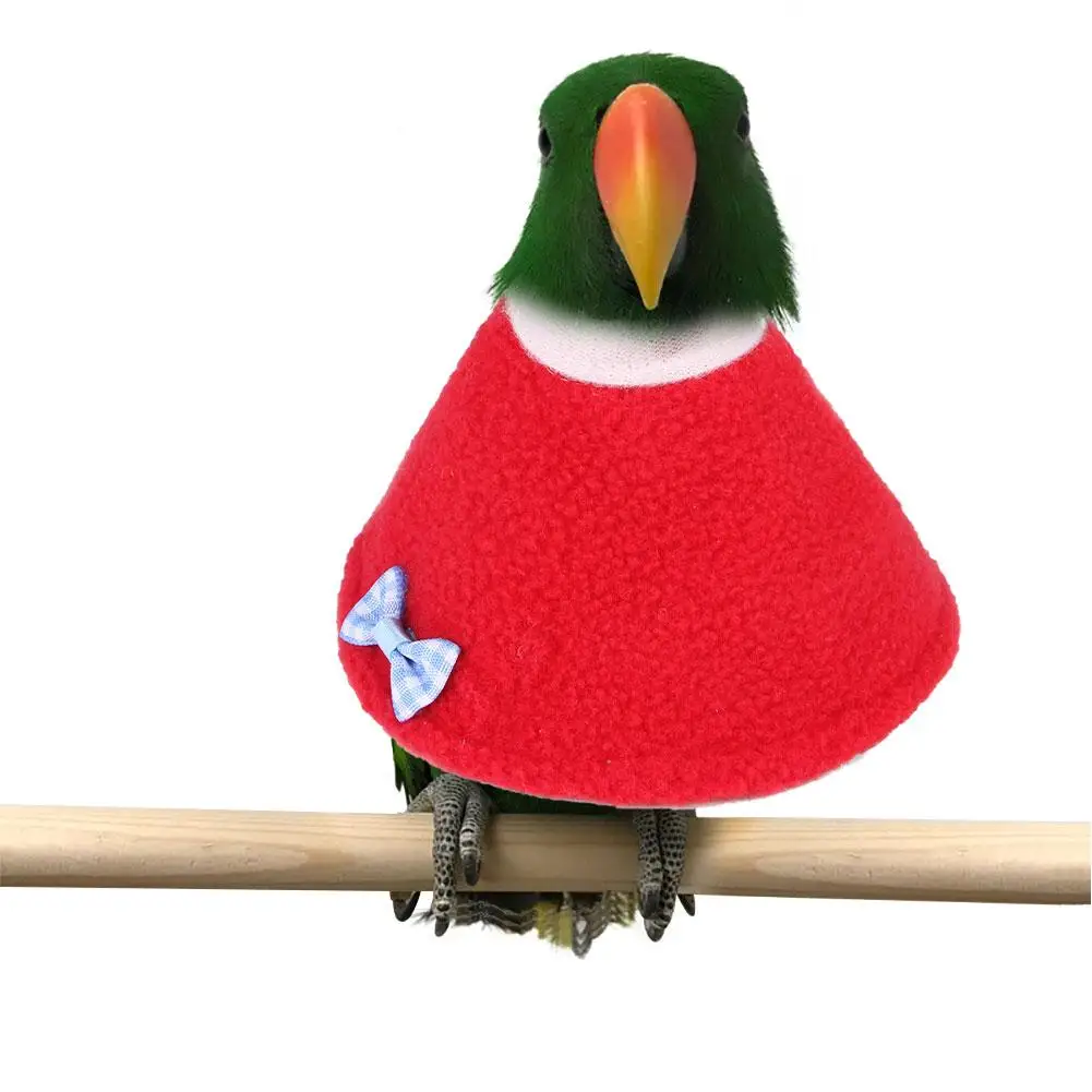 Bird Recovery Collar Padded Soft Adjustable Parrot Neck Sleeve Elizabethan Full Body Coverage Goffins Cockatoo | Дом и сад
