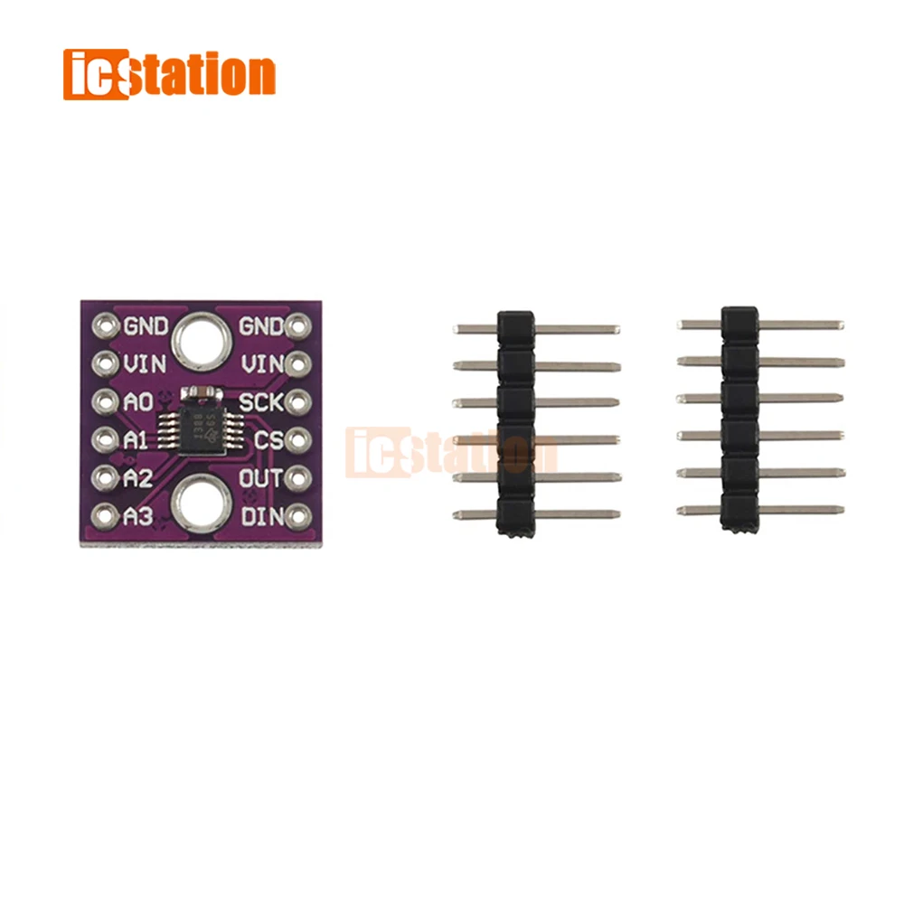 ADS1118 16-bit AD конвертер ADC SPI макетная плата модуля связи | Электроника