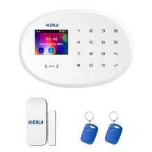 KERUI W20 IOS Android APP беспроводная домашняя система охранной сигнализации приложение управление автоматический набор детектор движения датчик охранная сигнализация